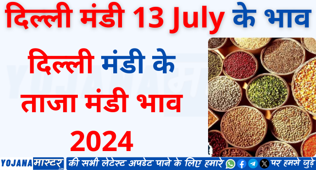 Delhi Mandi Ke Bhav 13 July