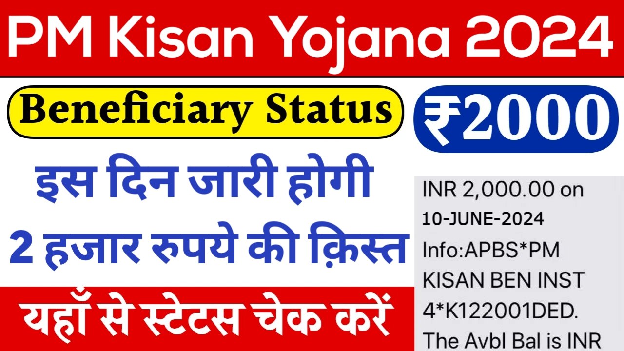 PM Kisan Yojana List Check 2024