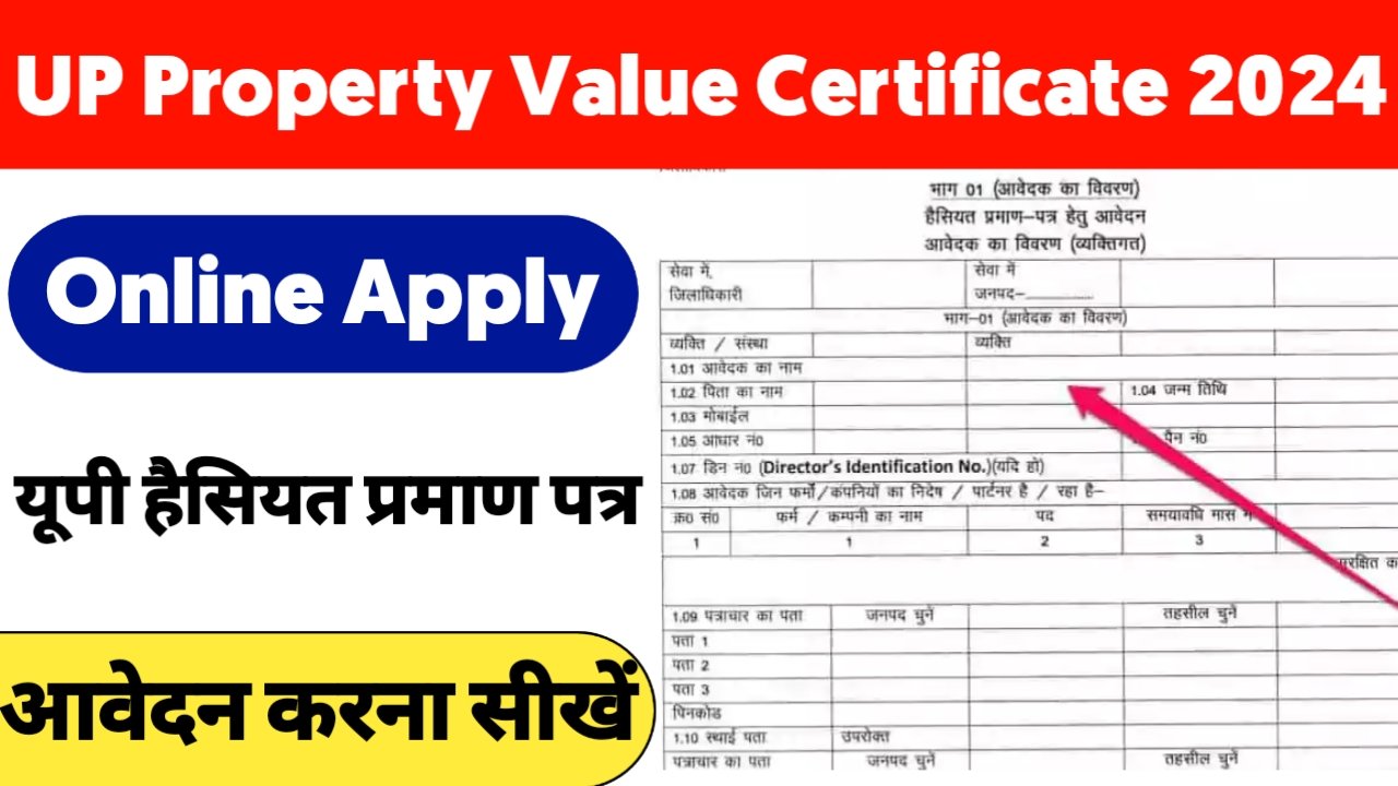 UP Property Value Certificate 2024